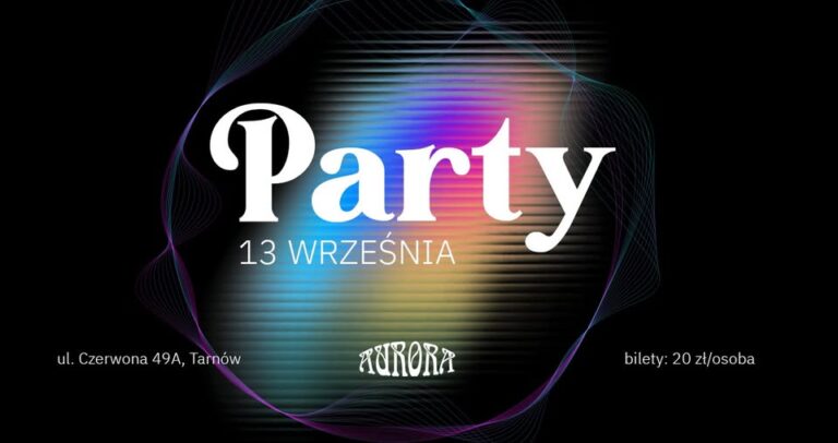 Impreza z DJ Paulą – wrzesień 2025 – restauracja Aurora w Tarnowie, 13 września 2025