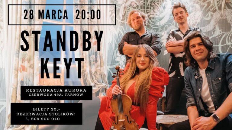 Koncert StandBy & Katarzyna Kołodziej Keyt – marzec 2025 – restauracja Aurora w Tarnowie, 28 marca 2025